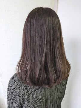 ムーンジェジェ(moon jeje) 髪質改善◎ラベンダーアッシュカラー★　藤原