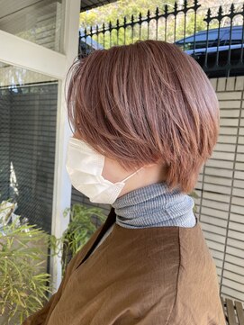 ダブル(W) 【hair salon W】チェリーピンク