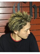 チルチェア 吉祥寺店(CHILL CHAIR)&nbsp;メッシュ×ツイストパーマスタイル  <理容室><吉祥寺><バーバー>