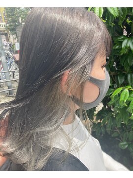 リー 京橋(Lee) 【Lee京橋】ミディアム×インナーカラー