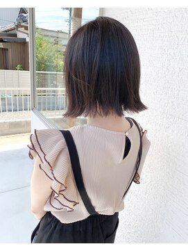 ラポードヘアークラフト(RAPPORD hair craft) ナチュラル外ハネボブ