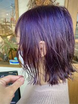 ヘア デザイン ギタ(HAIR DESIGN GHITA) purpleスタイル