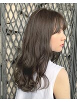 アクアオモテサンドウ(ACQUA omotesando)&nbsp;オリーブグレージュ/暗め/透明感カラー/髪質改善トリートメント