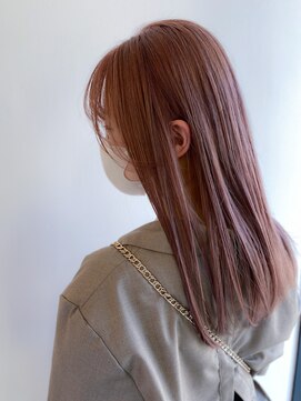 レフ(LEF) 【オダオススメ！】透明感ミルクティーピンクベージュ