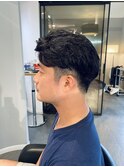 メンズ×パーマスタイル