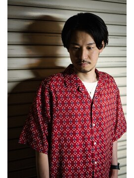ラドショップ(the Rad shop) center part/no fade/メンズ/フェード/シェービング/〈理容室〉