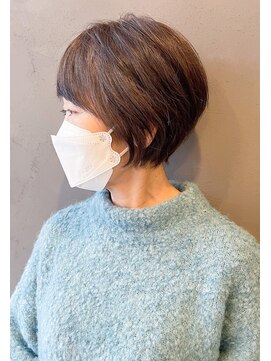 ニジュウニパーセント(22%) 大人可愛い30代40代50代 小顔ショートヘア ショートボブ