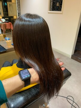 ユニ(Uni.) 地毛風ストレート