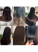 髪質改善ストレート