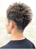 スパイキーショートメンズカットベリーショート刈り上げツーブロ