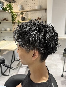 エイト 上野店(EIGHT ueno) スパイラル×アップバングショート【EIGHT上野 宮脇】