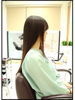 メタ(META) カット+アルテマ酢酸縮毛矯正ストレート+クセ毛専用ゴッホカラー