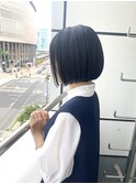 長持ちシンプルボブ