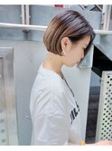 グラデーションミニボブ
