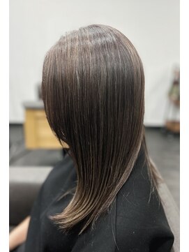 ニッチ(NICHE) 【NICHE HAIR】【西鎌倉】白髪ぼかしハイライトカラー