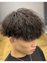 アレス バイ シカ 神戸三宮元町店(ALLES by Cica)&nbsp;神戸／三ノ宮／元町メンズサロンツイストスパイラルマッシュ