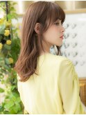 ■カーキベージュ波巻きフレンチカジュアル302浦和20代30代40代