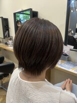 アルター(aL ter)&nbsp;まるみショート［デザインカラー/レイヤーカット/ウェットヘア］