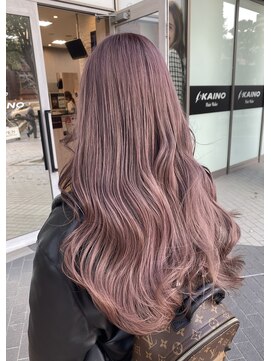 カイノ イオンモール橿原店(KAINO) 韓国ヘア/ブリーチカラー/ラベンダーピンク