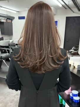 ジルブラン 京都(JIL BLAN) ハイライトバレイヤージュダブルカラーケアブリーチ30代40代