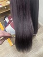 テーラヘアー つくば研究学園店(TELA HAIR)&nbsp;派手すぎない暗め紫カラー【つくば研究学園】
