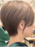 20代30代40代50代大人ナチュラルレイヤーショートボブ
