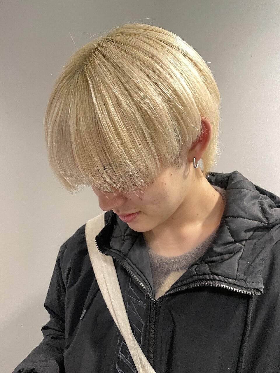 ハイトーン/マッシュ/ブロンドヘアー/マッシュショート：L237255045