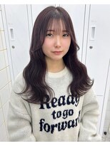 ガーランド(Girland)&nbsp;【girland】ラベンダーグレー 韓国風/レイヤーカット