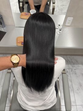 キング 枚方店(K!ng) 縮毛矯正髪質改善ハイライトレイヤーカット枚方美容室エクステ