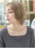 透明感ミルクティーアッシュ小顔ウルフカットc6大宮10代20代30代