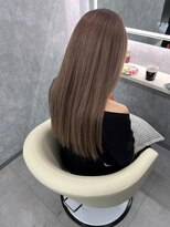 ロウ 町田(ROW)&nbsp;大人かわいいエギョモリ ミルクティーブラウン ひし形シルエット