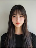 カット×カラー×トリートメント/髪質改善/韓国/レイヤーカット