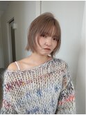 グレージュ/ボブ