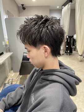 シオ ヘアー デザイン(Sio. hair design) メンズショートウルフ