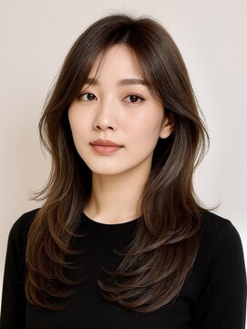 レヴィア(REVIA) レイヤーカット髪質改善トリートメント前髪カット
