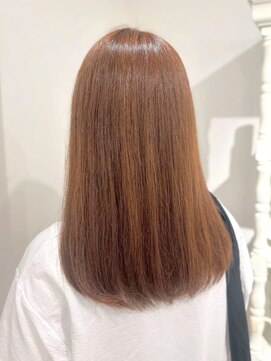 クレビア 名古屋(CreBiA) セミロング/艶髪/透明感/ナチュラル/マロンブラウン