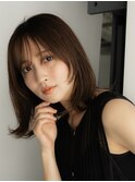 ロブ　レイヤー　銀座　ワンカール　シースルー　髪質改善