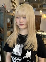 ナルヘアー 越谷(Nalu hair) 越谷美容室/髪質改善カラー/ブリーチ/ブロンド/フェイスレイヤー