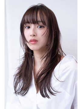 ドリップ バイ ハバナ 原宿(driP. by HAVANA) 20代30代ミディアム顔周りレイヤーカット髪質改善ストレート