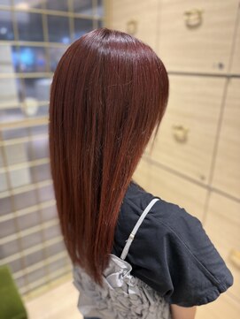テラス アヴェダ 大丸心斎橋店(Terrace AVEDA) Pink×アヴェダVeganカラー