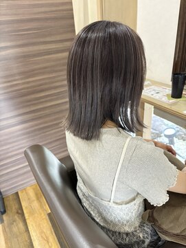 アレッタヘアーサロン(ALETTA HAIR SALON) グレーバレイヤージュ