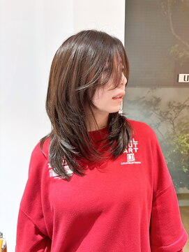 ユウヘアー 師勝店(U Hair) 顔周りレイヤー