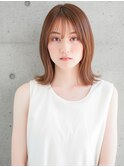 ★大人可愛い20代30代40代大人薄めバンク前髪くびレイヤー