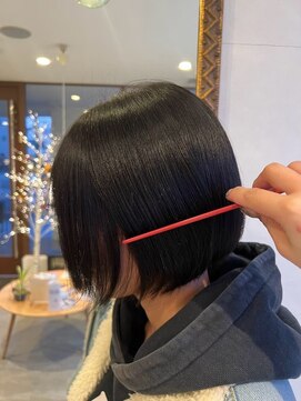 レターバイノベル(letter by novel) ボブ黒髪ボブ前下がりボブ