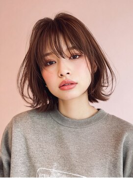 rileyくびれワンカール外はねロブ