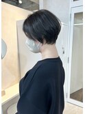 コンパクトショート/ブリーチなし/ダブルカラー/韓国/ボブ