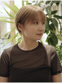 大人ショートボブ/20代30代40代50代/岡野亘希