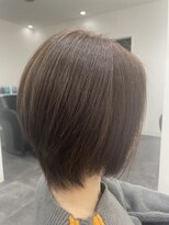 ブルージュ ヘアー(Brugge hair) 前髪長めショートスタイル