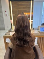 ロハスバイケンジ(LOHAS by KENJE) 初めてでも楽して可愛い!コテ巻き風パーマ