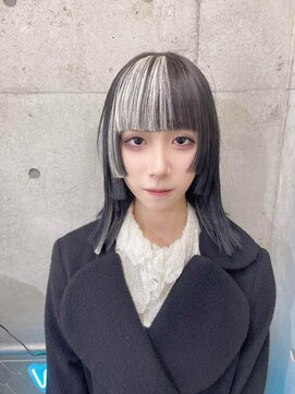 アールイーバイインク 渋谷(Re. by INK.) イメチェンヘアスタイル/ピンクベージュ/アンブレラカラー渋谷
